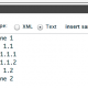 Import - Text or XML