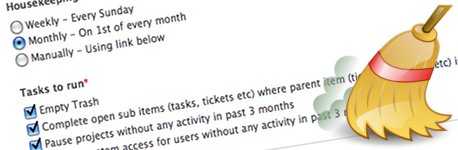Housekeeping Module for activeCollab - Automate routine system maintenance and cleanup activities