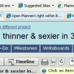PlannerX Bookmarklet in IE8