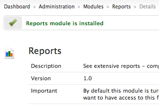 reports-module-installed