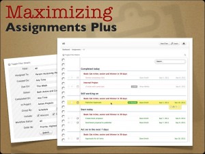 maximizing assignments plus