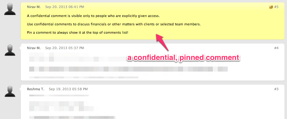 confidential-pinned-comment