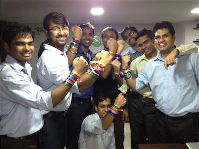 Boys with Bands - on friendship day